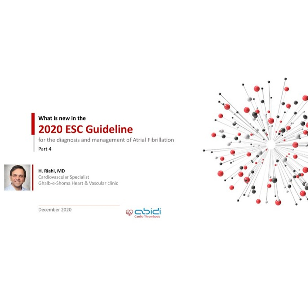 AF guideline ESC 2020 Part 4